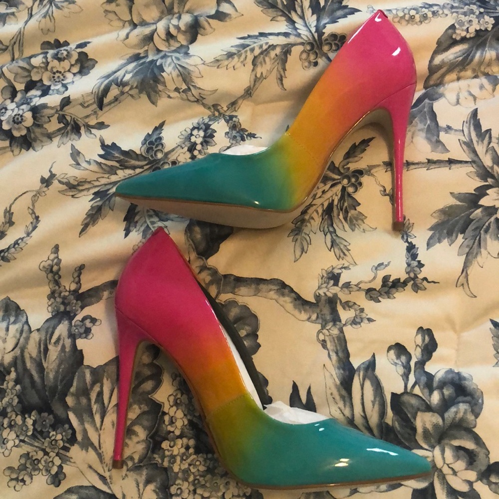 Steve Madden Rainbow Pumps - Style Zaney